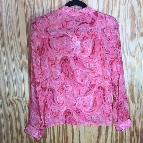 Ann Taylor NWT floral blouse - Picture 4 of 5